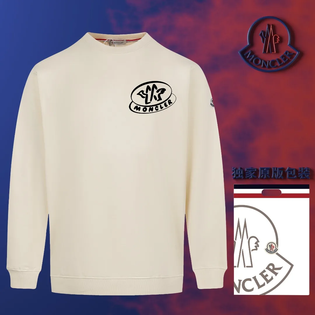 【 Quality】 【🎉 🎊】 【 MONCLER】【In Stock 】 🏅2024 New Arrival Premium 3D LOGO ， ， Premium ⚠️ ： 460 ， 21S 10S 26/2 1*1 ！ ， ， ， ， ， ！ Same Style ✔ Same Style： ❗ ✔【 Same Style， In Stock！】 ➡Size：S M L XL XXL ➡ ：Black White ⚠️Size Size